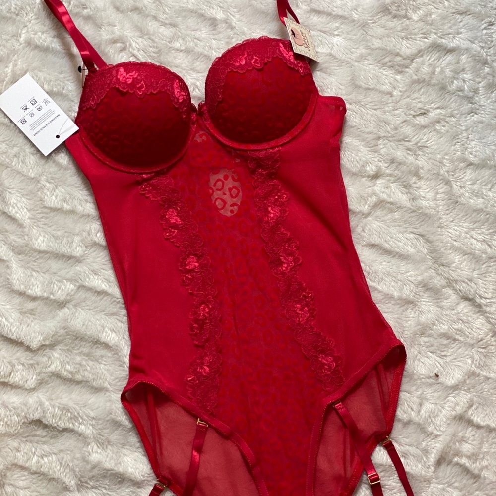 Velvet Leopard Bodysuit